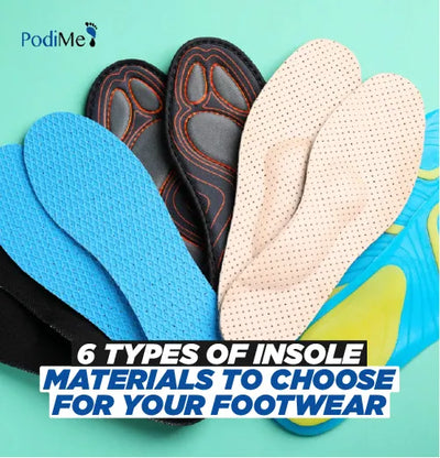 A Comprehensive Guide to Different Insole Materials