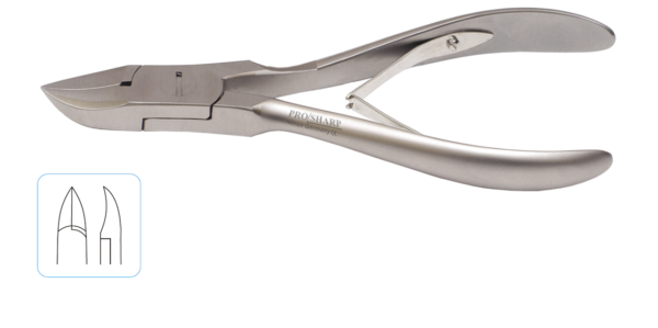 Nail Clipper Lap-Joint Curved 12 cm