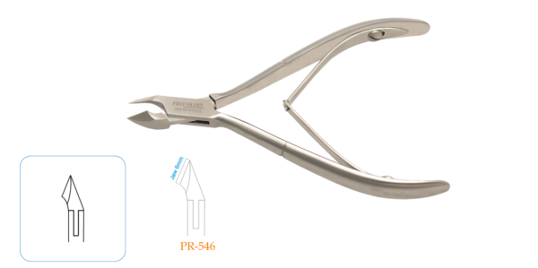 Cuticle Nipper Box-joint 6mm Jaw 10.5cm