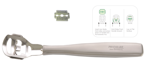Callus Shaver Stainless Steel 12cm