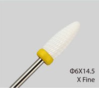 Extra Fine Flame Shape Ceramic Burr